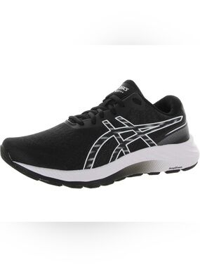 Asics Black and White Men’s Athletic Running Shoes